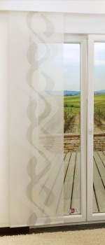 Schiebegardinen Flächenvorhang 245cm x 60cm