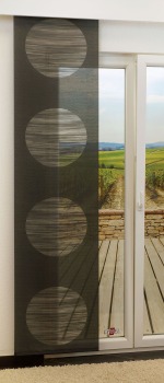 Schiebegardinen Flächenvorhang 245cm x 60cm