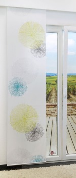 Schiebegardinen Schiebegardine 245cm x 60cm, mit Motiv Chip