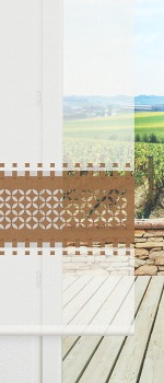 Lysel Schiebegardine Lasercut