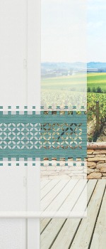 Lysel Schiebegardine Lasercut