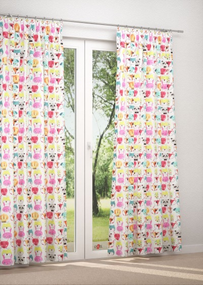 Dekoschal Lysel #2T Parola in weiß