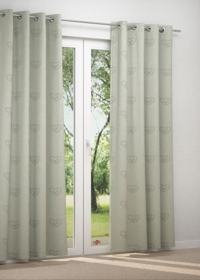 Ösenschal Lysel #2T Villora in beige