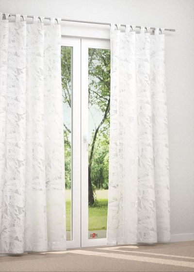 Schlaufenschal in Weiß