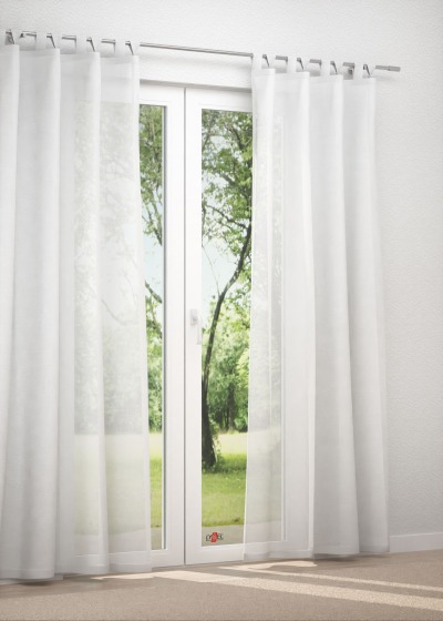 Schlaufenschal in Weiß