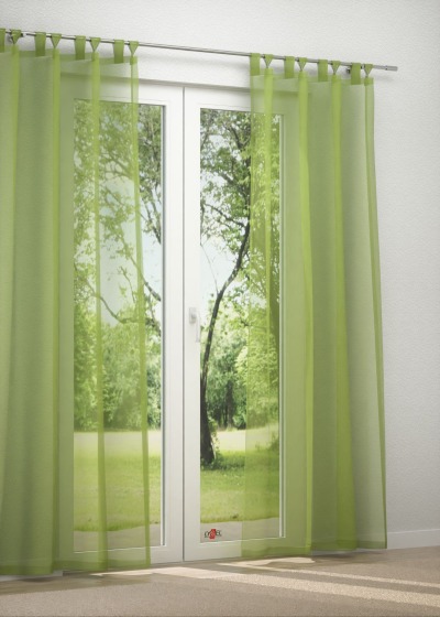 Schlaufenschal in Grün