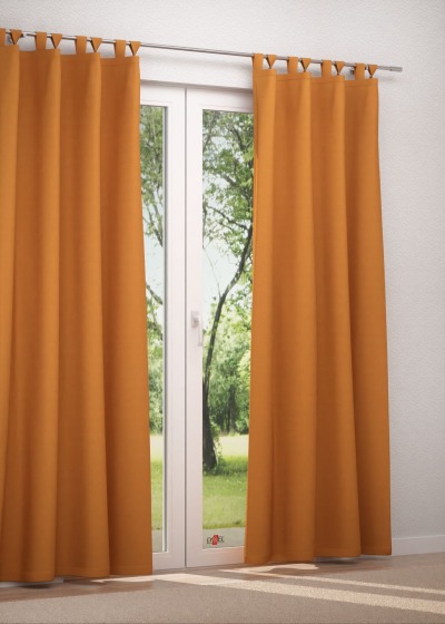 Schlaufenschal in Orange