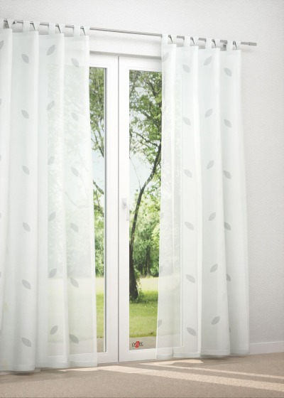 Schlaufenschal in Weiß