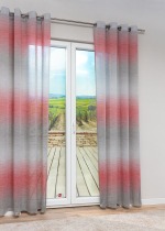 rosarot Vorschau Ösenschal Lysel #1W Merey in weiß-beige rosarot