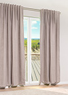 Beige Vorschau Dekoschal Lysel #1W Arlit in Schwarz Beige