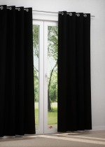 Ösenschal Ösenschal in Schwarz