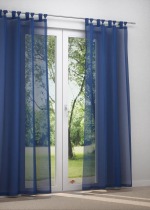 Schlaufenschal in Blau