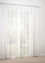 Gardinenstore in weiß