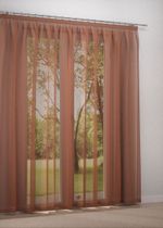 Gardinenstore in Braun