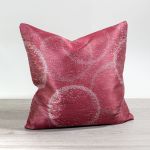 Kissen Lysel - Dekokissen Ringsdesign bordeaux
