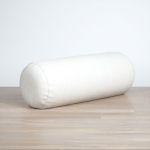 Dekokissen Nackenrolle in weiß