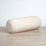 Dekokissen Nackenrolle in weiß