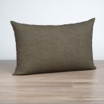 Dekokissen rechteckig in braun