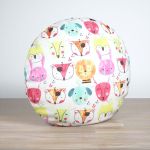 Dekokissen rund Dekokissen rund in Weiß