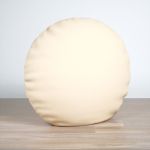 Dekokissen rund in beige