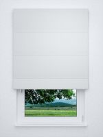 Raffrollo classic in weiß