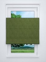 Raffrollo professional in grün