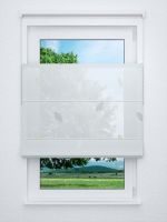 Raffrollo professional in Weiß