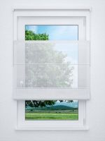 Raffrollo professional in Weiß