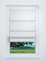 Raffrollo smart in weiß