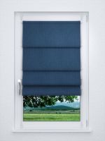 Raffrollo smart in blau