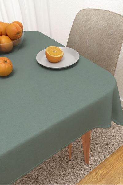 Tischdecke eckig Lysel #3J Enna in mintgrün