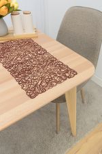 bordeaux Vorschau Deckchen Plauener Spitze® #1W Tara in Weiß bordeaux