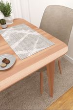 Platzdeckchen in Grau