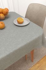 Tischdecke eckig in grau