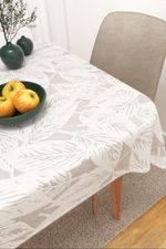 Tischdecke eckig in Weiß