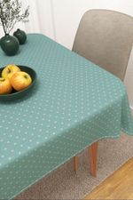 Tischdecke eckig in blau