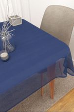 Tischdecke eckig in Blau