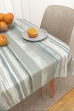 Tischdecke eckig in blau