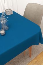 Tischdecke eckig in Blau