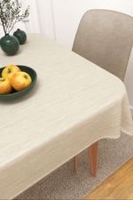 Tischdecke eckig in weiß