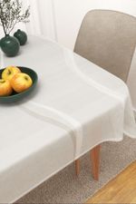 Tischdecke eckig in Grau