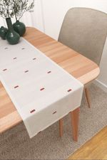 Tischläufer in braun