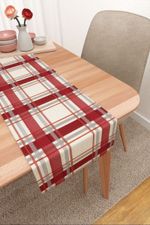 Tischläufer in rot