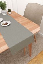 Tischläufer in grau