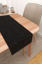 Tischläufer in schwarz