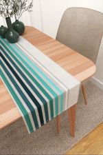 Tischläufer in blau