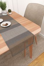 Tischläufer in Grau