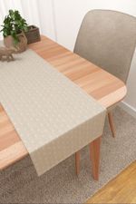 Tischläufer in beige