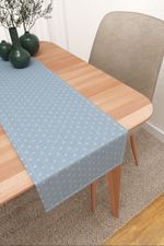 Tischläufer in blau