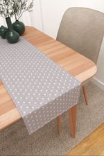 Tischläufer in grau